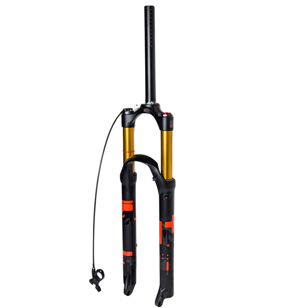 Garfo Suspensão Bike Aro 29 Kapa M7 Over Preto e Vermelho Com Trava