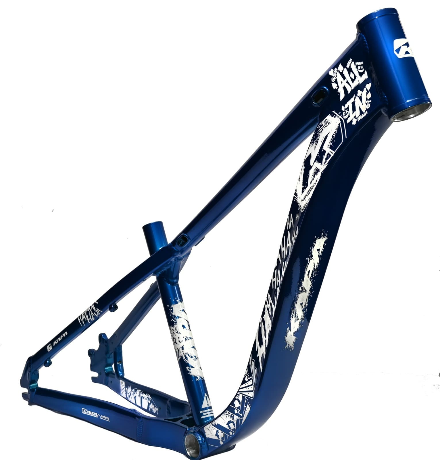Quadro de Bicicleta Aro 26 Freeride Kapa All In - Azul