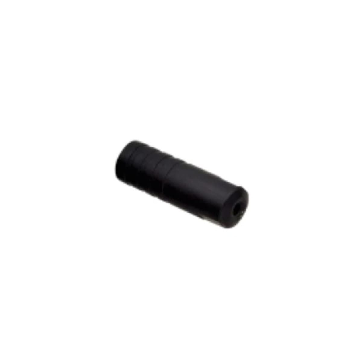 Terminal Conduíte Importado Nylon PVC 4mm Preto - Pacote 100